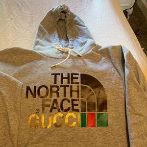 The North Face Gucci sweatshirt